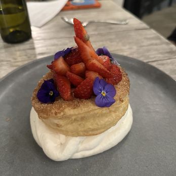 Small Barn - This was incredible. Strawberry deconstructed puff - New American Near Me - Temecula, California Small Barn - This was incredible. Strawberry deconstructed puff - New American Near Me - Temecula, California
