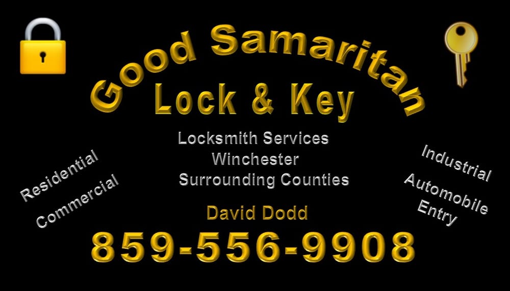 GOOD SAMARITAN LOCK & KEY Updated August 2024 Winchester, Kentucky