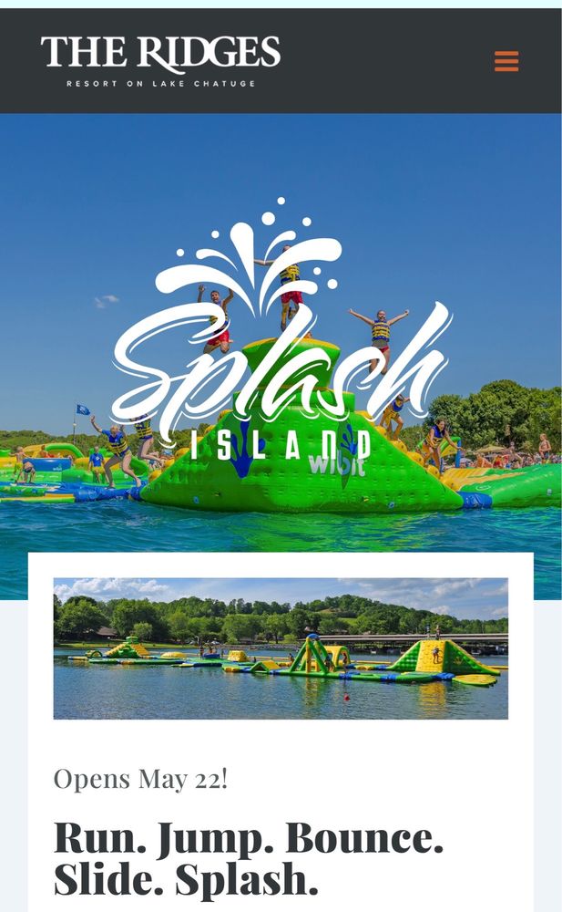 Splash Island Water Park, Hiawassee Roadtrippers