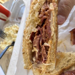 Photo of Sandwich Emporium - San Diego, CA, United States. Pastrami Reuben Sandwich