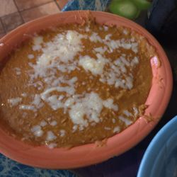 Las Canteras Mexican Rest And Grill - These refried beans don't look out of the ordinary, but looks are deceiving