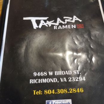 Takara Ramen - Henrico - Ramen Near Me - Henrico, Virginia Takara Ramen - Henrico - Ramen Near Me - Henrico, Virginia