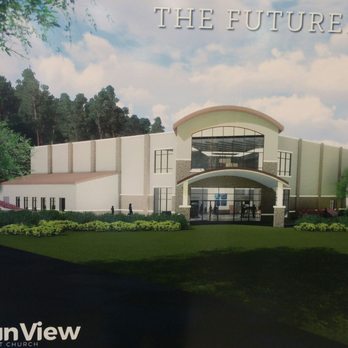 Sun View Baptist Church - Rendering of the new church we are building across the expressway near the entrance to Oak Mountain state park. - Churches Near Me - Pelham, Alabama Sun View Baptist Church - Rendering of the new church we are building across the expressway near the entrance to Oak Mountain state park. - Churches Near Me - Pelham, Alabama