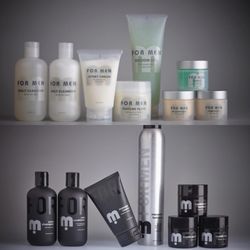 M FOR MEN Salon | Spa - M by FOR MEN is an exclusive men's haircare line of styling products. FOR MEN haircare offers men's shampoo and conditioner, ...