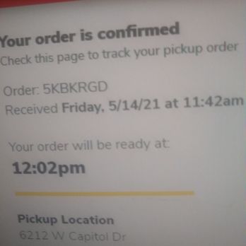JJ Fish and Chicken - Online order which they stated, they never received, when i arrived at the restaurant - Chicken Wings Near Me - Milwaukee, Wisconsin