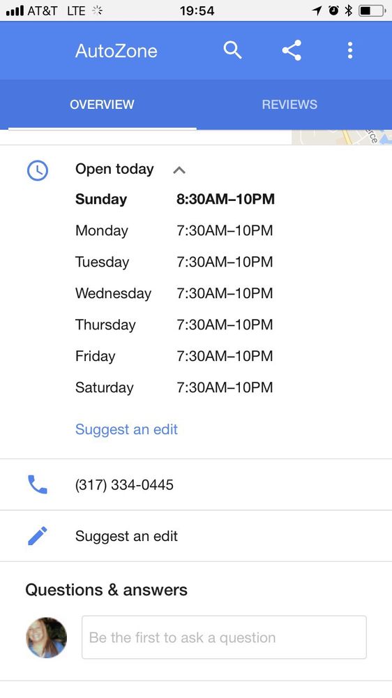 AUTOZONE AUTO PARTS Updated August 2024 10560 N Michigan Rd