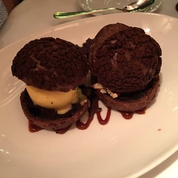 Boulevard - Chocolate Cream Puff Sundae - VN - New American Near Me - San Francisco, California Boulevard - Chocolate Cream Puff Sundae - VN - New American Near Me - San Francisco, California