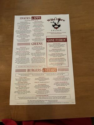 Menu photo 3 The Wild Hare Saloon Oregon City, OR Menu photo 3 The Wild Hare Saloon Oregon City, OR