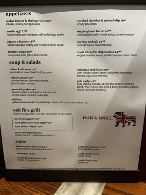 Menu photo 2 Gordon Ramsay Pub & Grill Las Vegas, NV