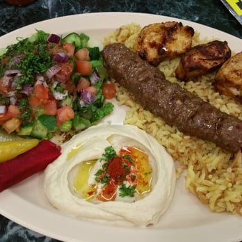 Kobee Factory - Chicken and Beef Kabob combination - Middle Eastern Near Me - Van Nuys, California