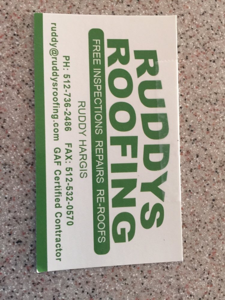 Slide of Ruddy's Roofing