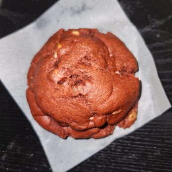 Gooey on The Inside - Red Velvet cookie of the month - Desserts Near Me - New York, New York Gooey on The Inside - Red Velvet cookie of the month - Desserts Near Me - New York, New York