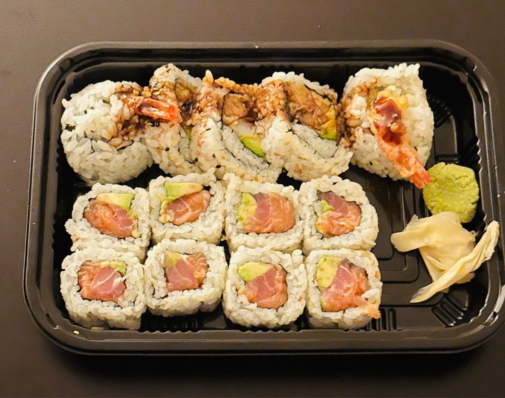 Food from Kusshi Sushi Silver Spring