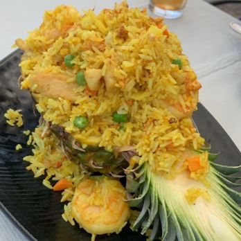 Pineapple Village - Pineapple fried rice - Asian Fusion Near Me - Gilroy, California Pineapple Village - Pineapple fried rice - Asian Fusion Near Me - Gilroy, California
