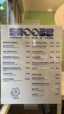 Menu photo 3 Snooze Cafe Seattle, WA