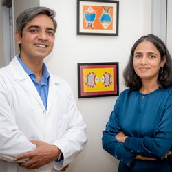 Brite Dental Group - Dr Sanjeev with Dr Vijaya