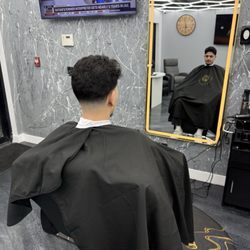 Taper fade and a line up