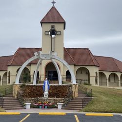 St Mary of the Lakes Catholic Church - Main entrance