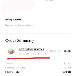 Med Connect Pharmacy Rx - Proof of my order.