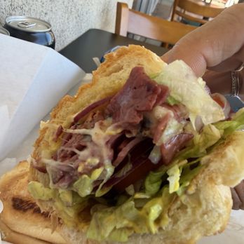 Rim's Deli - This is a photo of their Hot Pastrami Sandwich...yummy - Delis Near Me - Fair Oaks, California