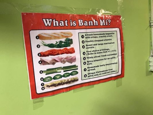 Menu photo 1 Nhon Hoa Sandwich Bar Edmonton, AB Menu photo 1 Nhon Hoa Sandwich Bar Edmonton, AB