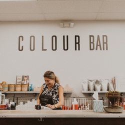 Welcome to our Colour Bar. This is where all the magic happens. We apply all colours here for a comfortable and relaxing experience.