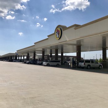 Buc-ee's - Look at all those pumps, couldn't fit it all in the picture - Gas Stations Near Me - Katy, Texas