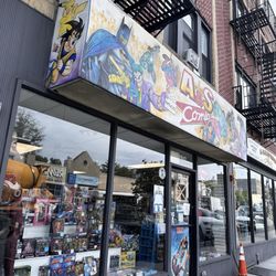 A & S Comics & Cards - Exterior of the store
