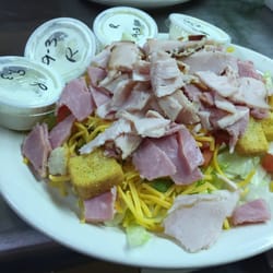 Coleman's Steak House - Smoked ham and turkey salad with ranch dressing