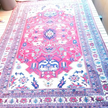 Tapis d'Orient Bashir - Tapis ancienne propriétaire madame Viviane F. Launay - Carpet Cleaning Near Me - Mont-Royal, Quebec