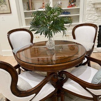 Atlanta Craftsman Interiors - Reupholstered Arm Chairs - Interior Design Near Me - Atlanta, Georgia Atlanta Craftsman Interiors - Reupholstered Arm Chairs - Interior Design Near Me - Atlanta, Georgia