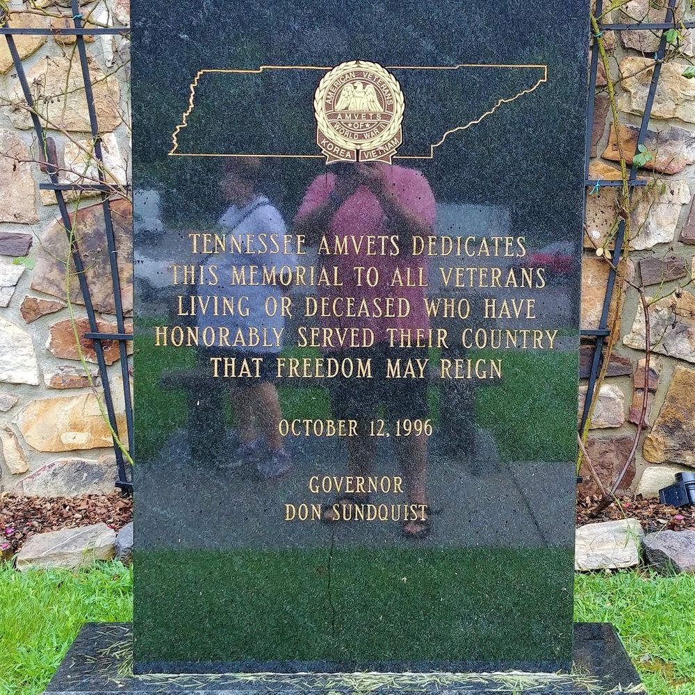 Tennessee Welcome Center - This is a Tennessee Veterans Memorial.  Photo taken August 3, 2018. - Rest Stops Near Me - Hartford, Tennessee