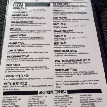 900 Degrees - Menu - Pizza Near Me - Towaco, New Jersey