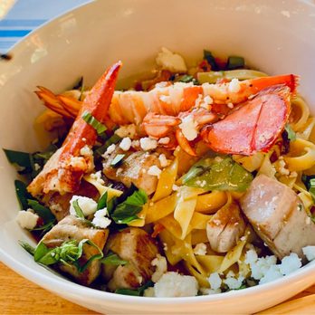 Monkeypod Kitchen - Fish & lobster pasta - Hawaiian Near Me - Kapolei, Hawaii