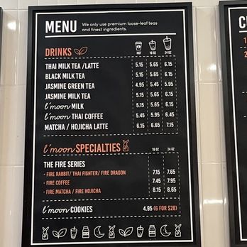 L'moon Creamery - Pasadena - Menu (Feb 2025) - Ice Cream & Frozen Yogurt Near Me - Pasadena, California