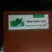 Photo of Aroma Spa & Sports - Los Angeles, CA, United States. Fresh juice you can order