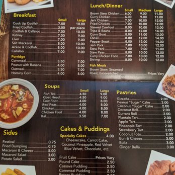 Errol's Caribbean Bakery - Full menu - Bakeries Near Me - Brooklyn, New York