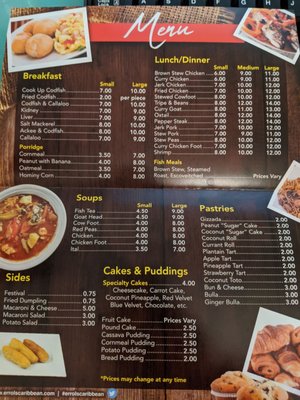 Menu photo 4 Errol's Caribbean Bakery Brooklyn, NY