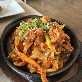 Sanbada - Spicy pork - Korean Near Me - Boston, Massachusetts Sanbada - Spicy pork - Korean Near Me - Boston, Massachusetts