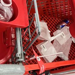 Target - Shopping carts full of trash