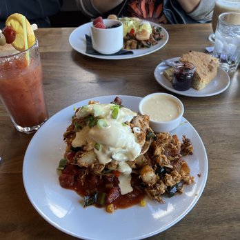 McKay Cottage Restaurant - Baja Chicken Hash Stack - American Near Me - Bend, Oregon