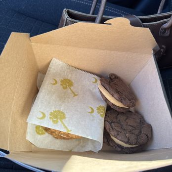 Spotted Salamander Catering - 2 Mocha Tiramisu Creme Pies, Oatmeal Creme Pie - Southern Near Me - Columbia, South Carolina Spotted Salamander Catering - 2 Mocha Tiramisu Creme Pies, Oatmeal Creme Pie - Southern Near Me - Columbia, South Carolina