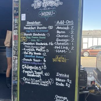 The Homies - Menu December 2024 - Food Trucks Near Me - Los Angeles, California