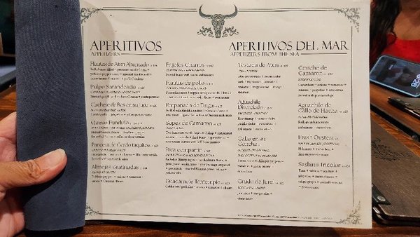 Menu photo 8 Hacienda Cazadores La Mesa, CA