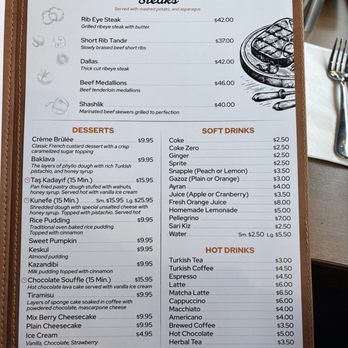 Zara Austin - Menu 3 - Mediterranean Near Me - Forest Hills, New York
