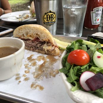 Devils Backbone Brewing Company - Their version of a French dip from the main restaurant - American Near Me - Roseland, Virginia