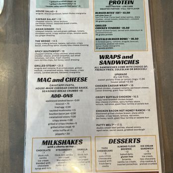 Tap and Burger - Menu as of 6/2026 - Burgers Near Me - Westminster, Colorado Tap and Burger - Menu as of 6/2026 - Burgers Near Me - Westminster, Colorado