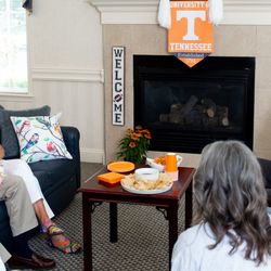 Shannondale - Residents watching a UT game together.