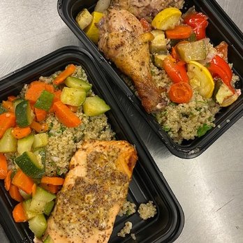 Kristin’s Kitchen - Dijon glazed Salmon - Salad Near Me - Lexington, South Carolina