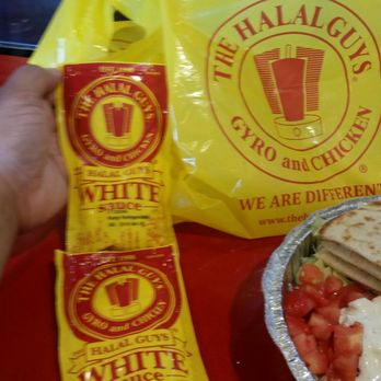 The Halal Guys - The magical white sauce - Halal Near Me - Costa Mesa, California The Halal Guys - The magical white sauce - Halal Near Me - Costa Mesa, California